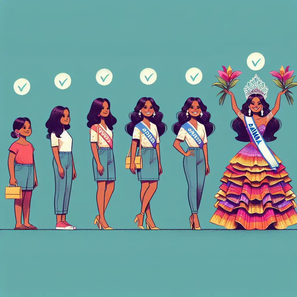Jasmine Pineda's Stunning Transformation: From Shy Panamanian Girl to Beauty Pageant Winner and Model